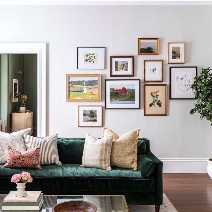 Where to Hang a Gallery Wall Framebridge Custom Frames