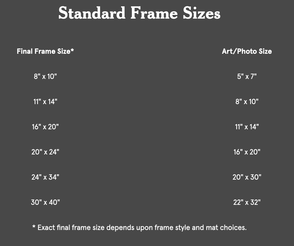 Frame size for 11 year old sales