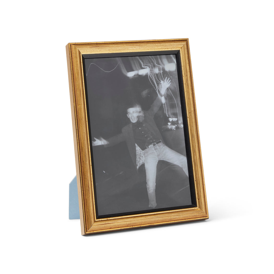 Black and gold frame