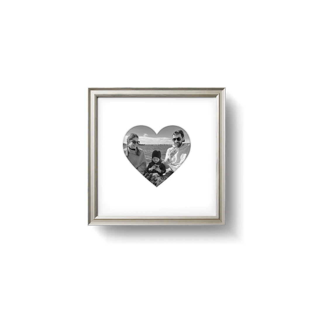 Silver frame