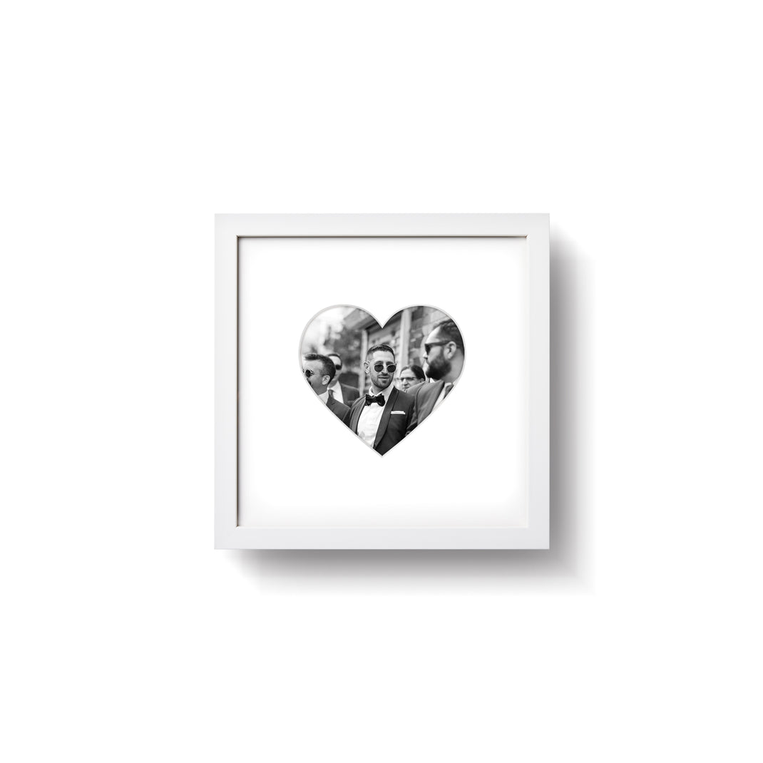 White frame