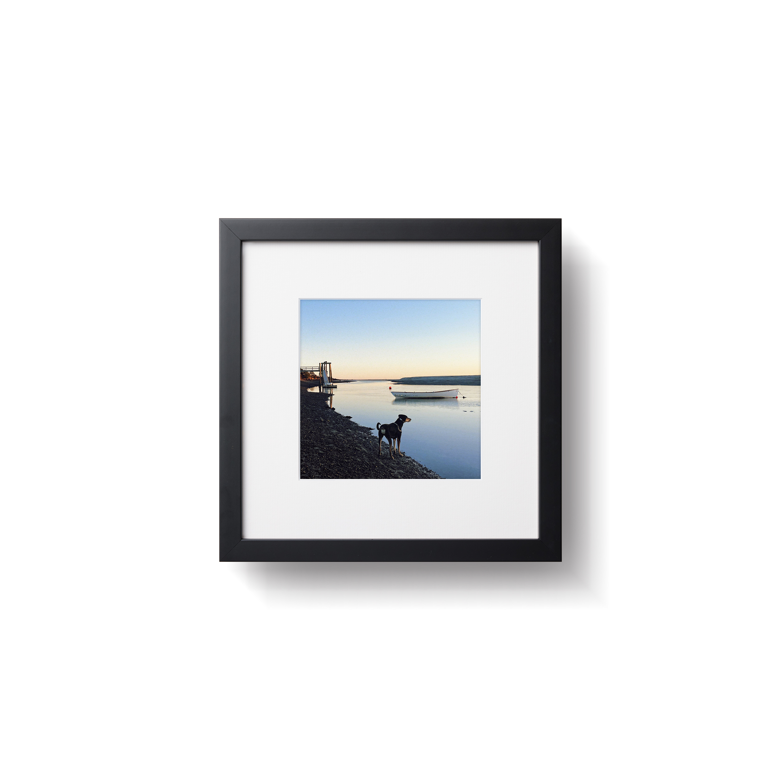 11 x 11 Gallery Picture Frame with White Mat Framebridge