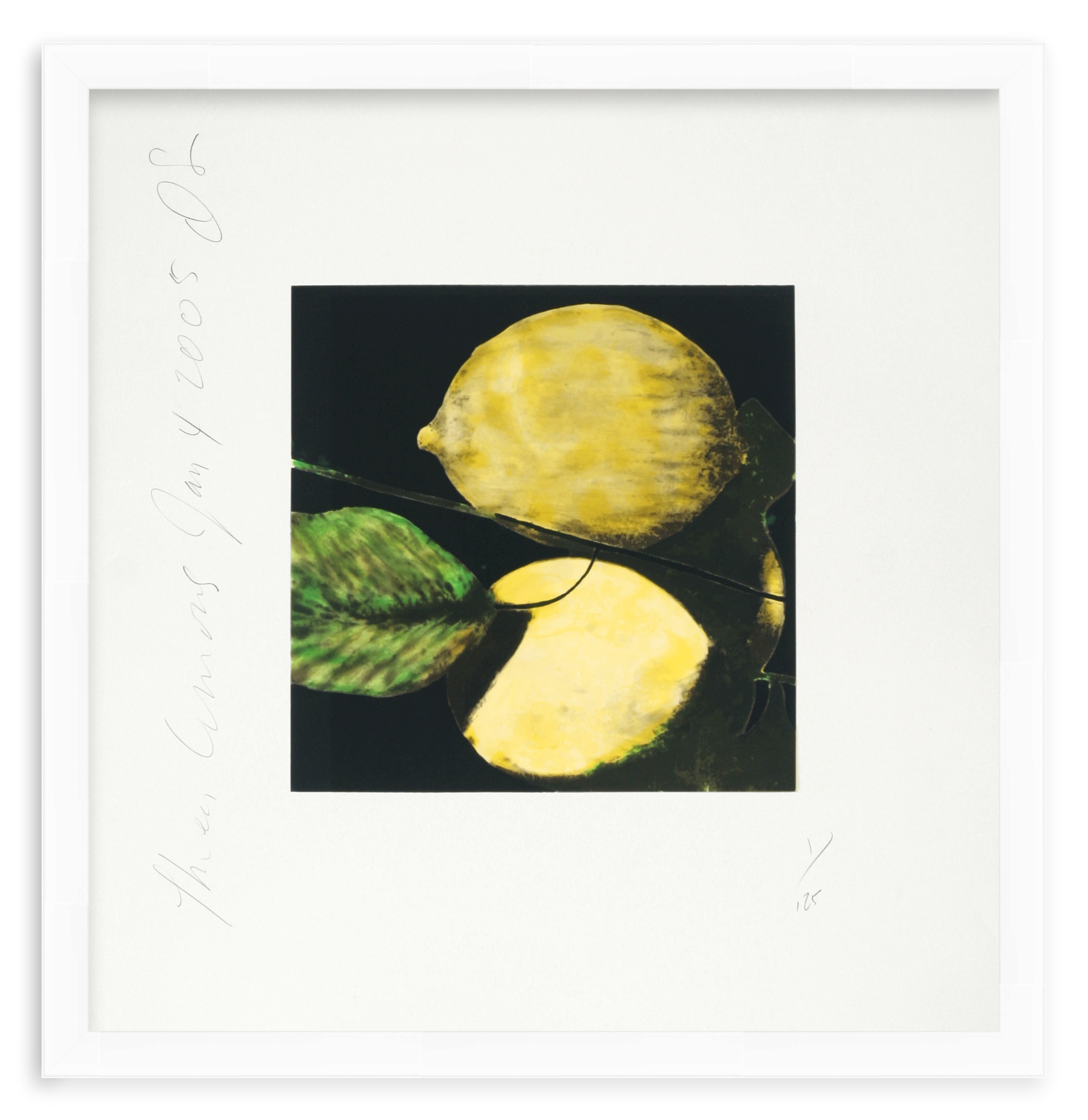 ドナルド・サルタン 「Four lemons」 定番品】ドナルド・サルタン 「Four lemons」｜ポスター｜IDEE