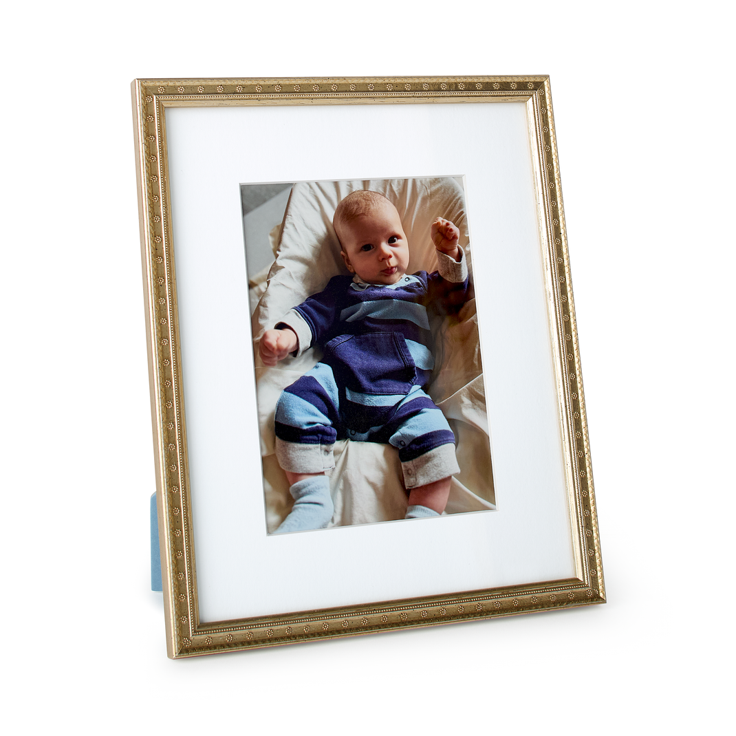 Silver daisy frame