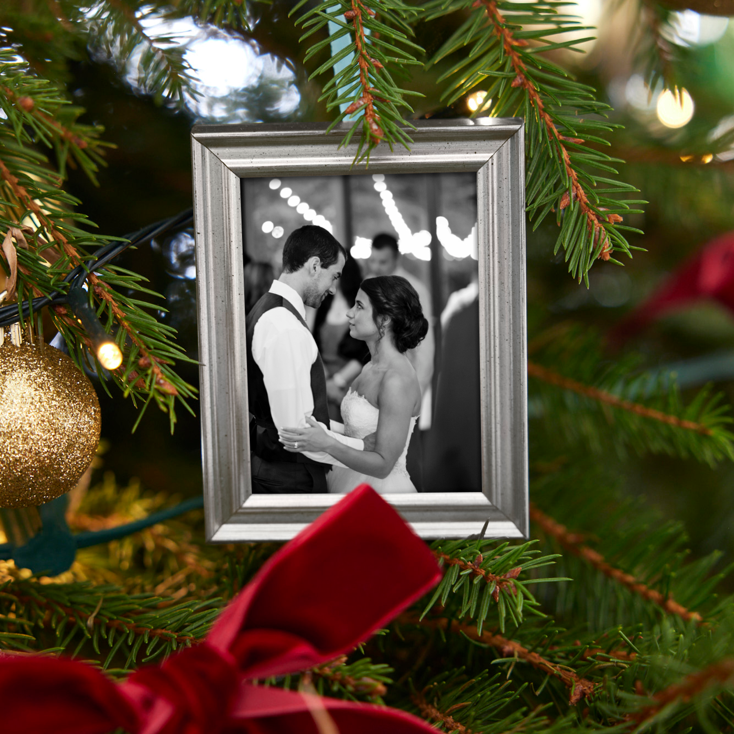 Picture frame ornament deals