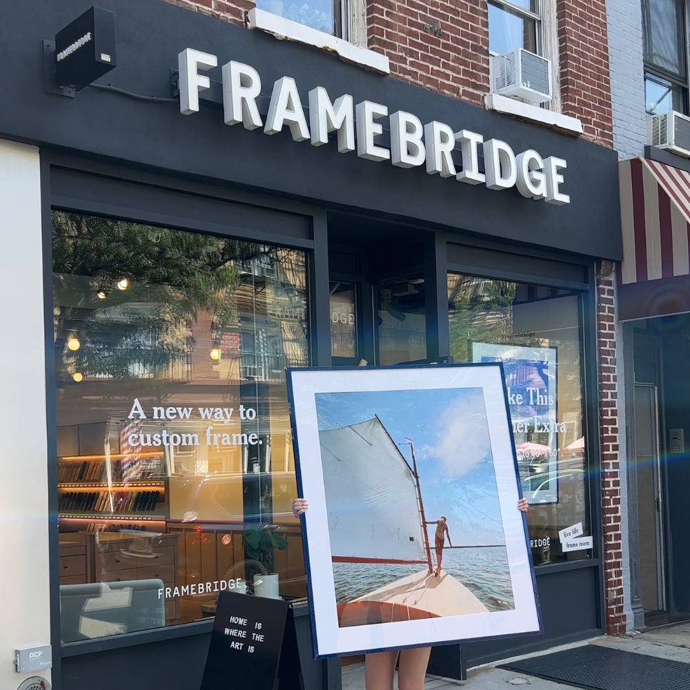 Go oversized for a major impact – Framebridge