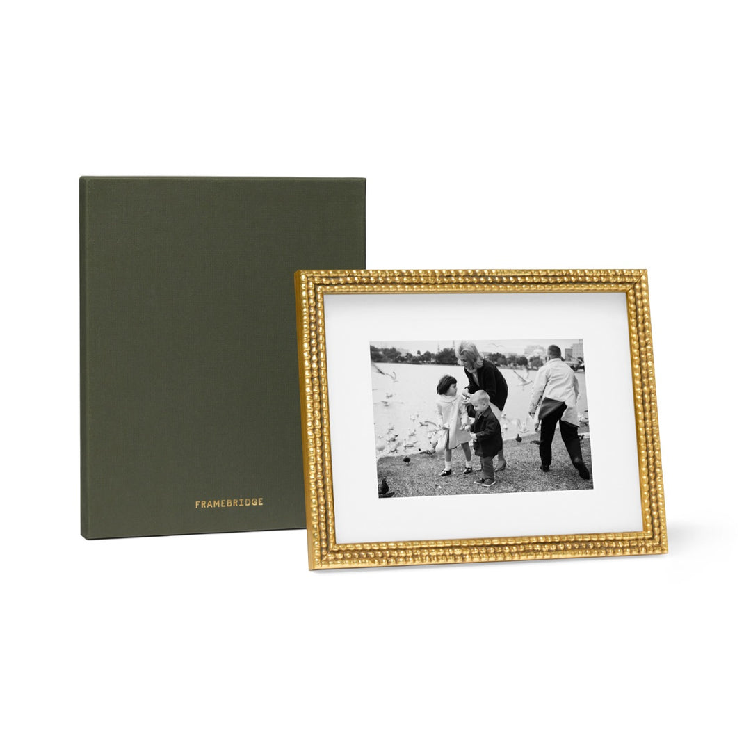 Beaded Frame Gold: 8x10