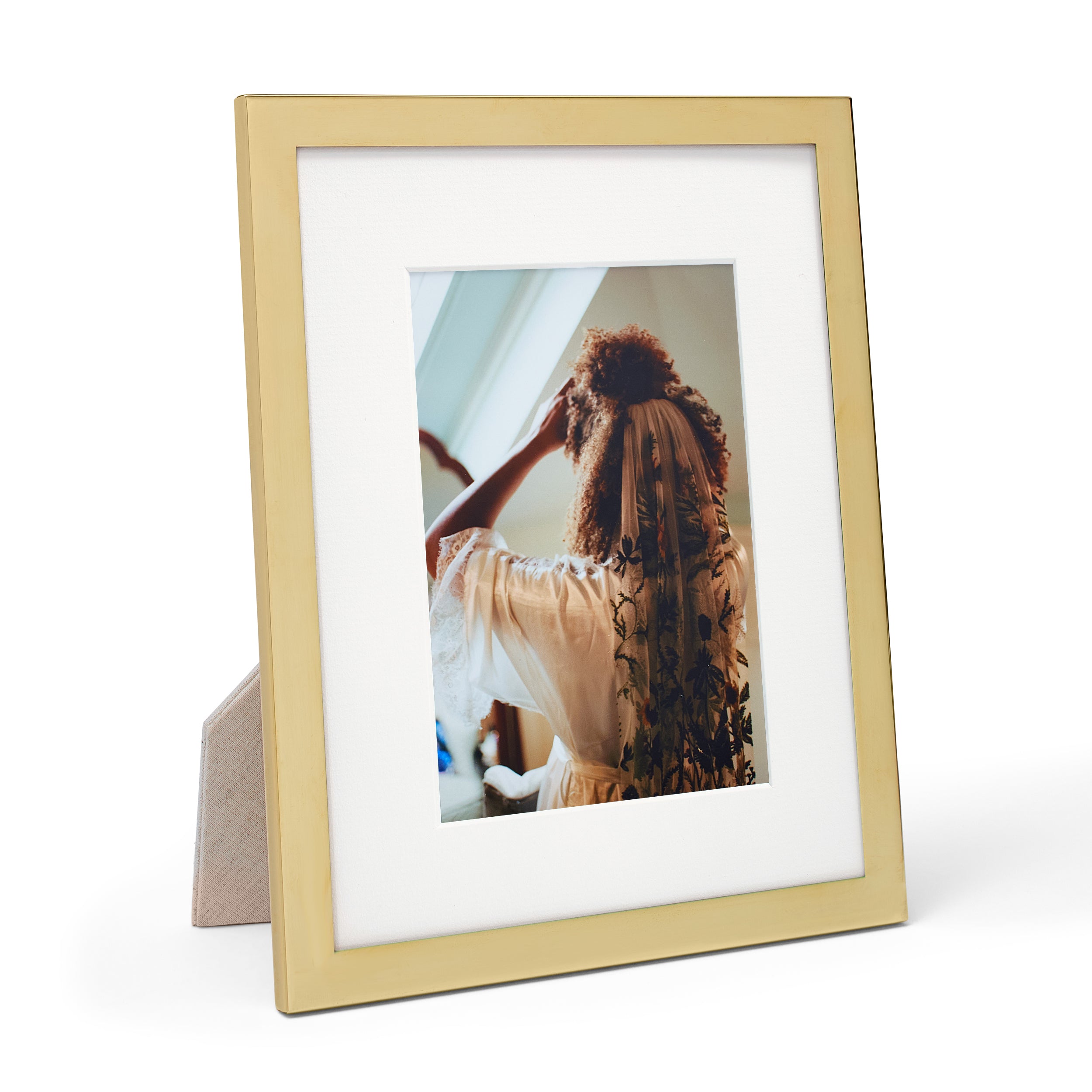 Fine Metal Frame Brass: 9x11 – Framebridge