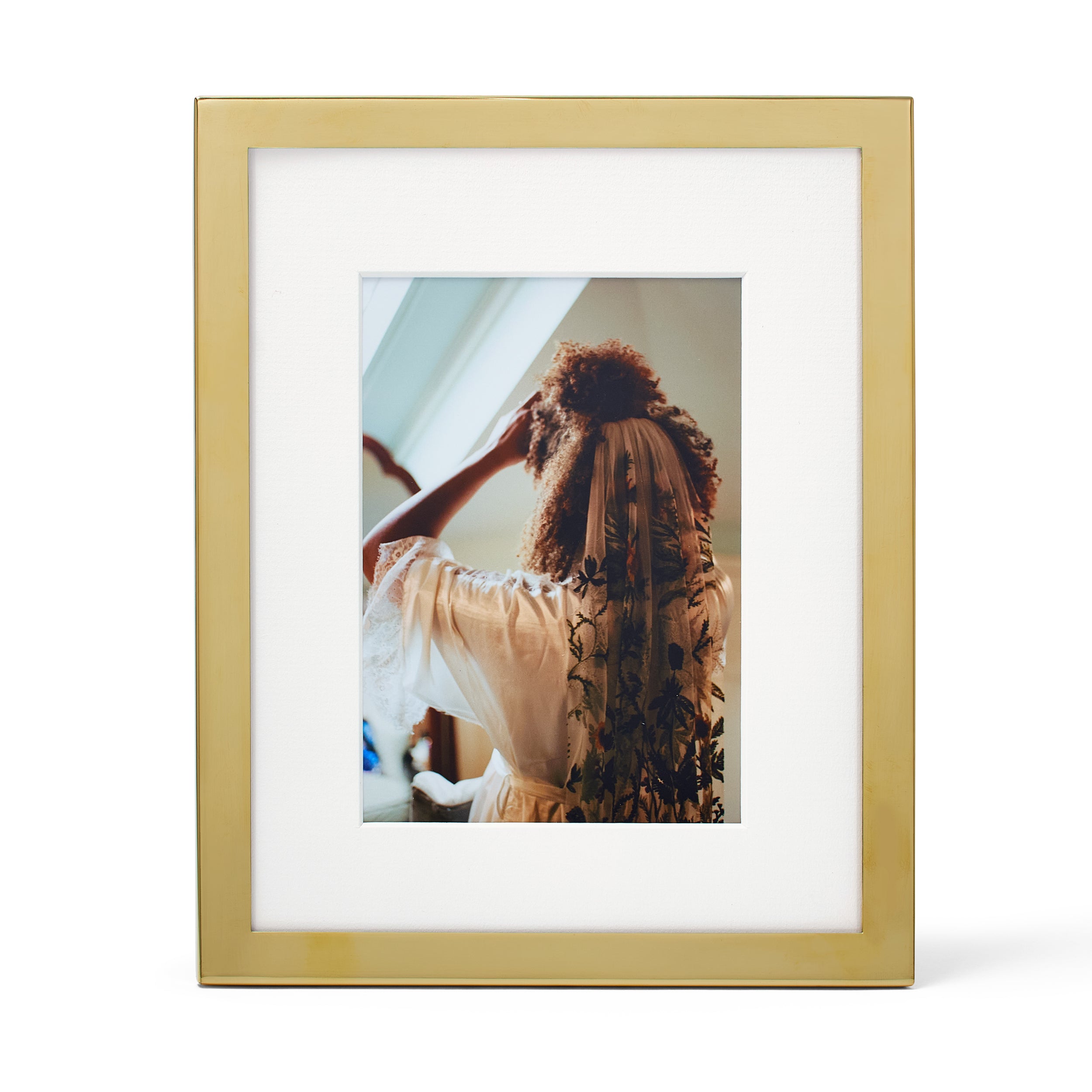 Fine Metal Frame Brass: 9x11 – Framebridge