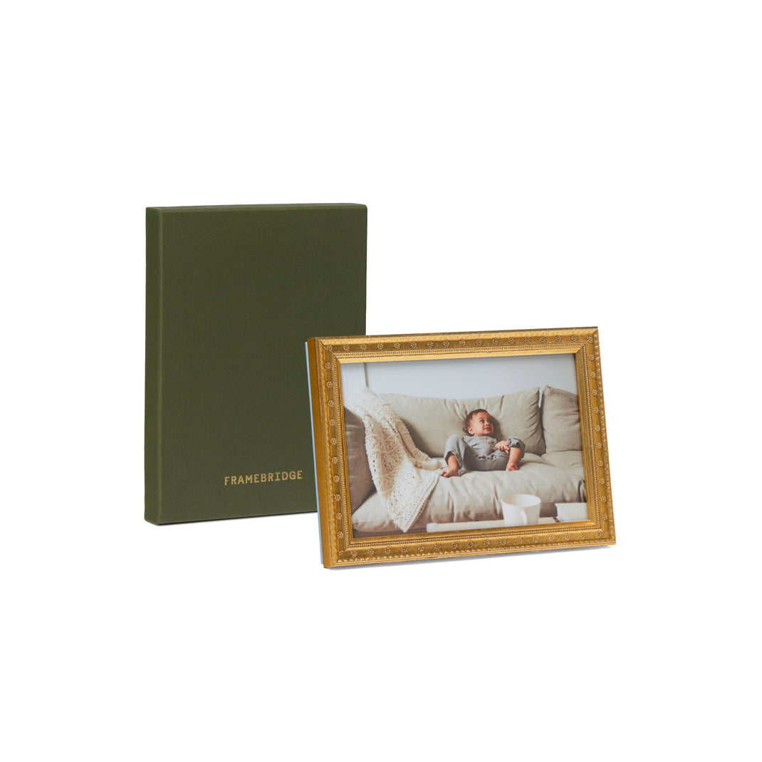 Daisy Frame Gold: 5x7