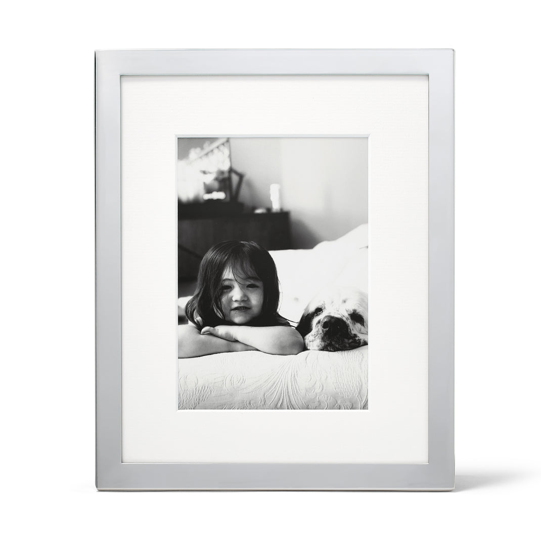 Fine Metal Frame Silver Plated: 9x11