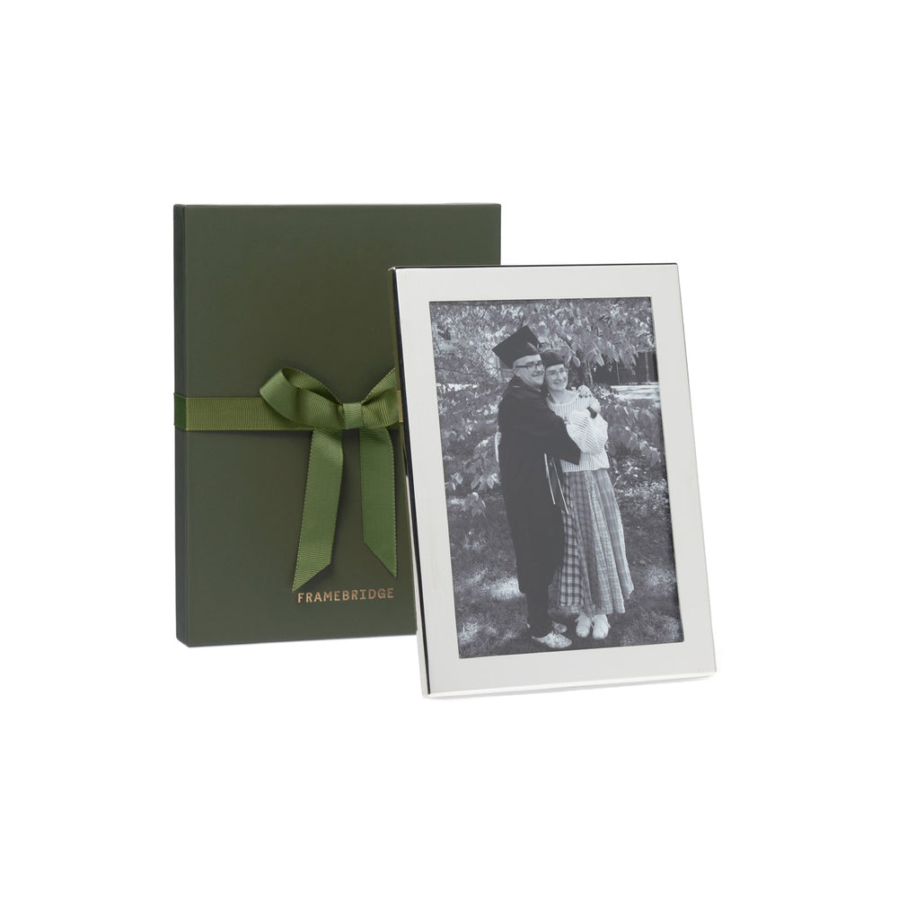Silver Plated Fine Metal Frame: 6x8