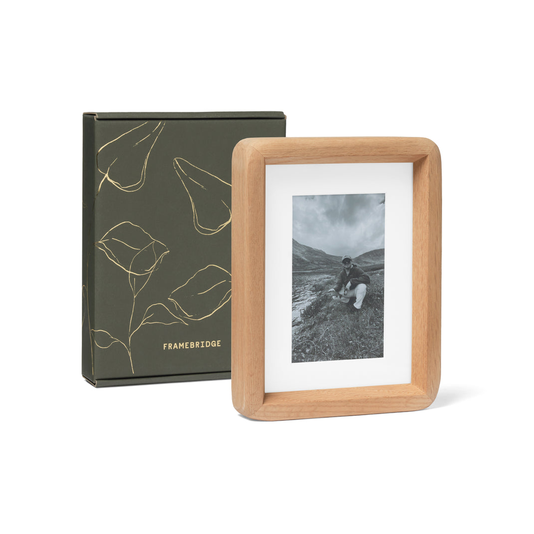 Rustic Wood Frame: 6.5x8.5