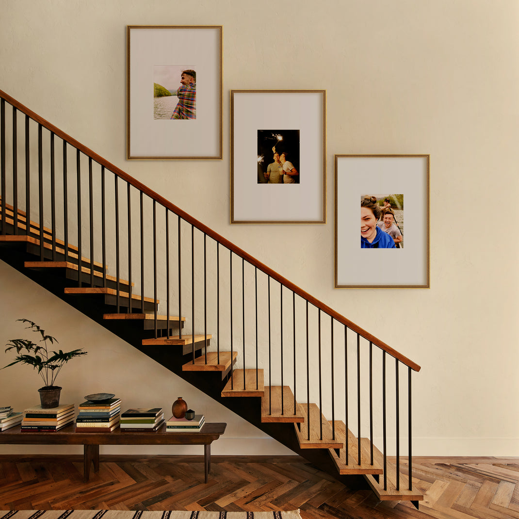 The Up the Stairs Triptych