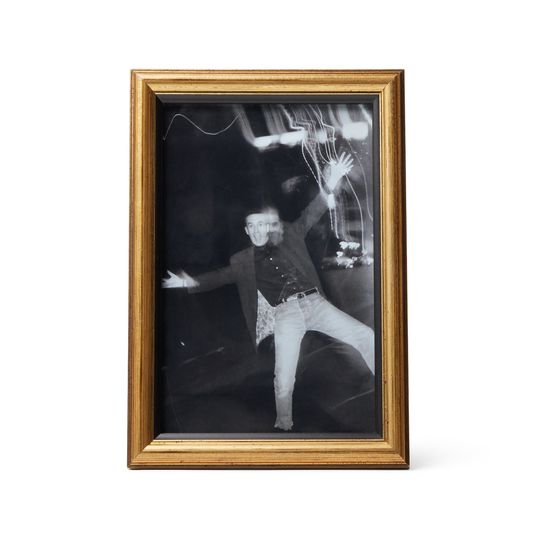 Black and gold frame