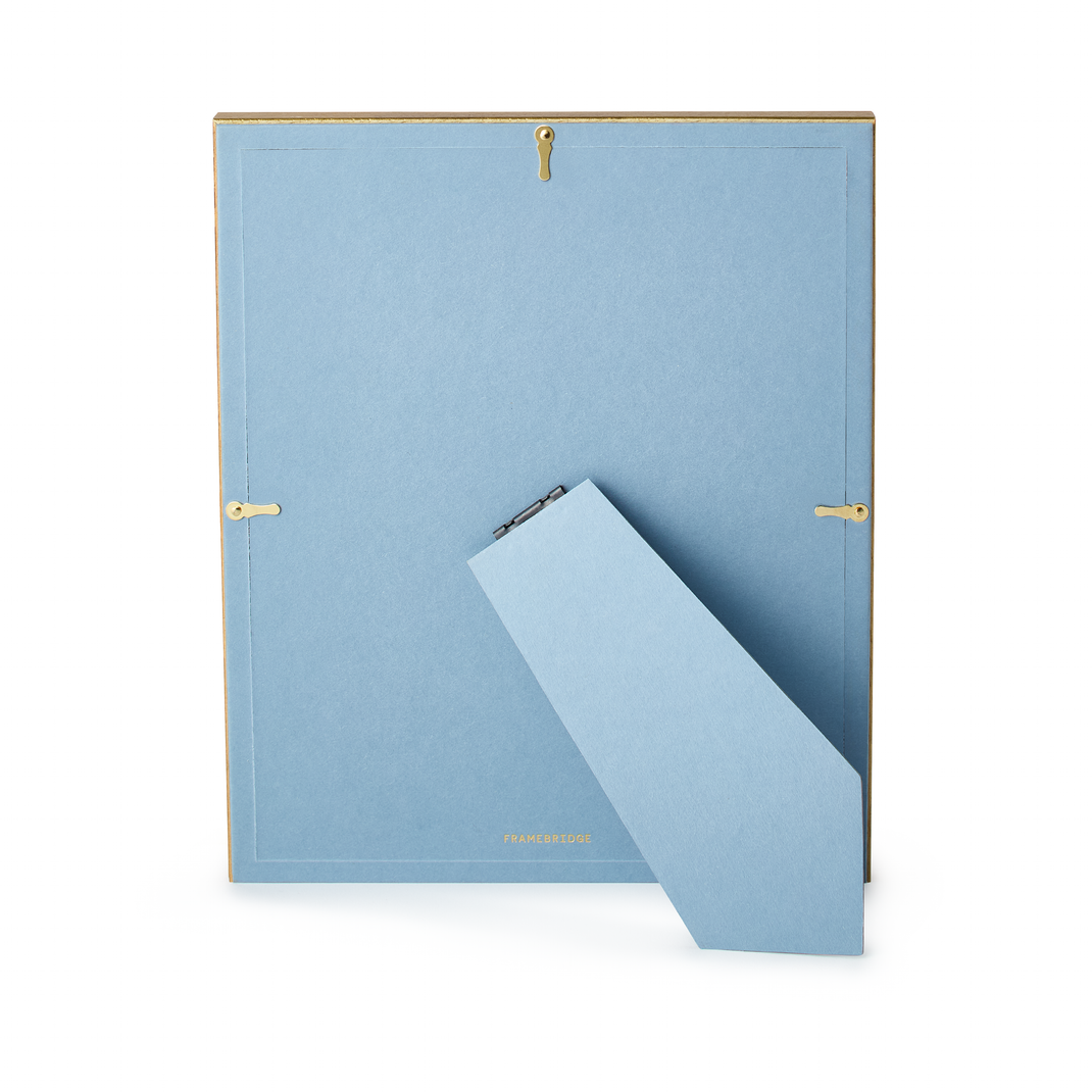 Black and gold frame