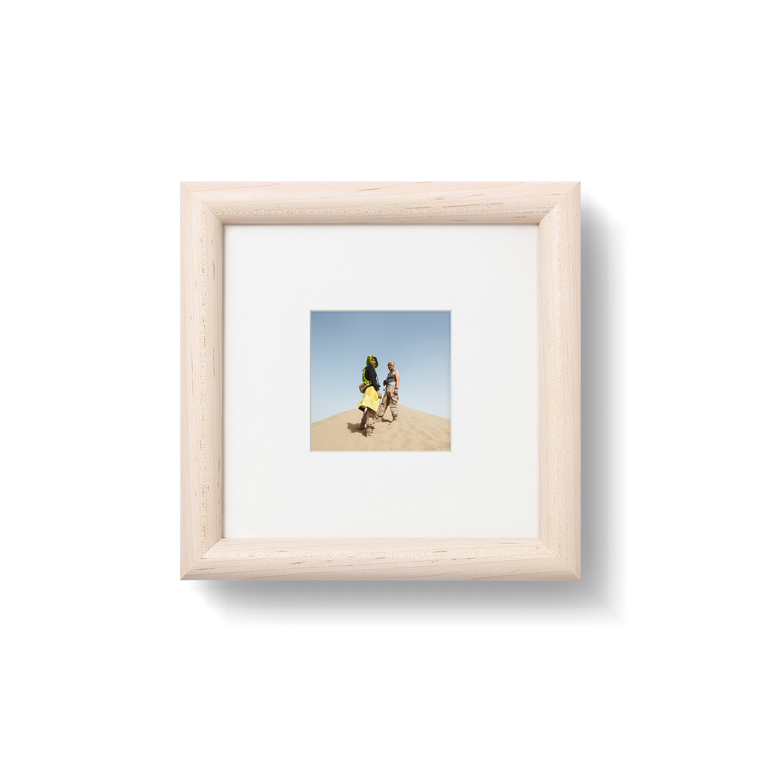 Bleached Maple Round