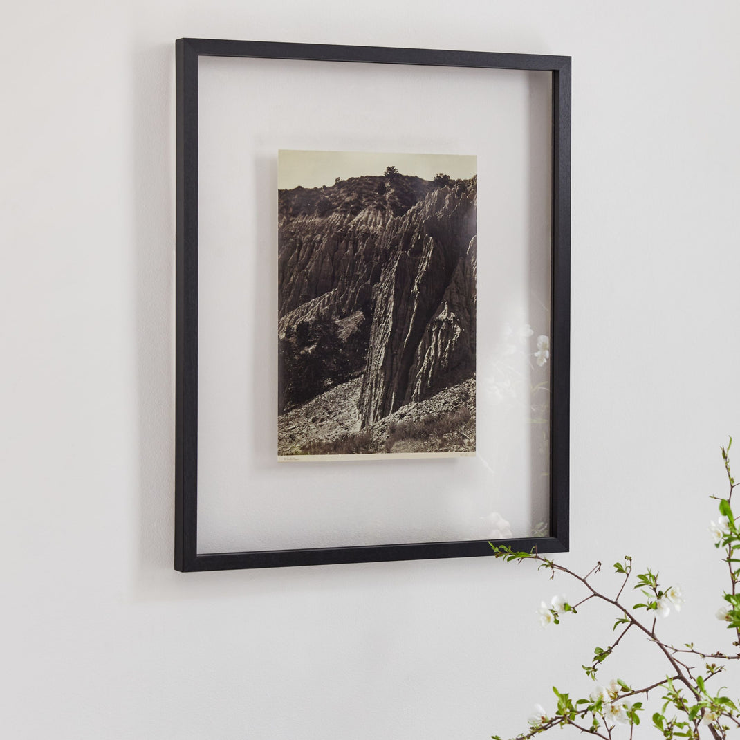 Black Walnut Gallery with Clear Float