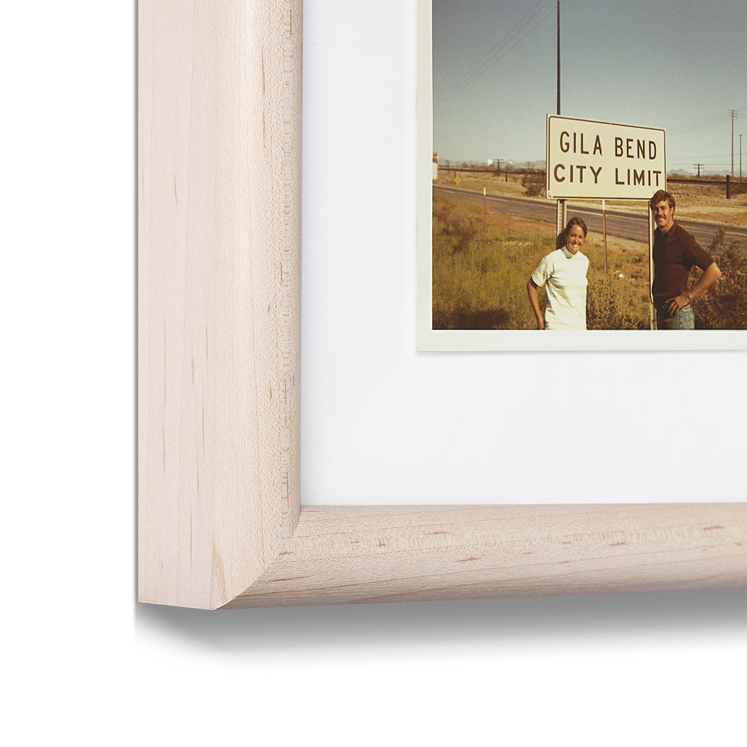 Bleached Maple Round