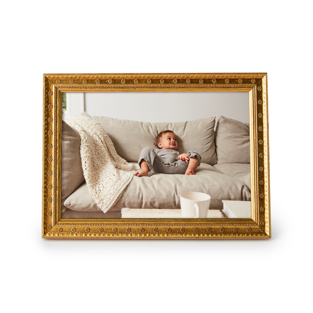 Gold frame