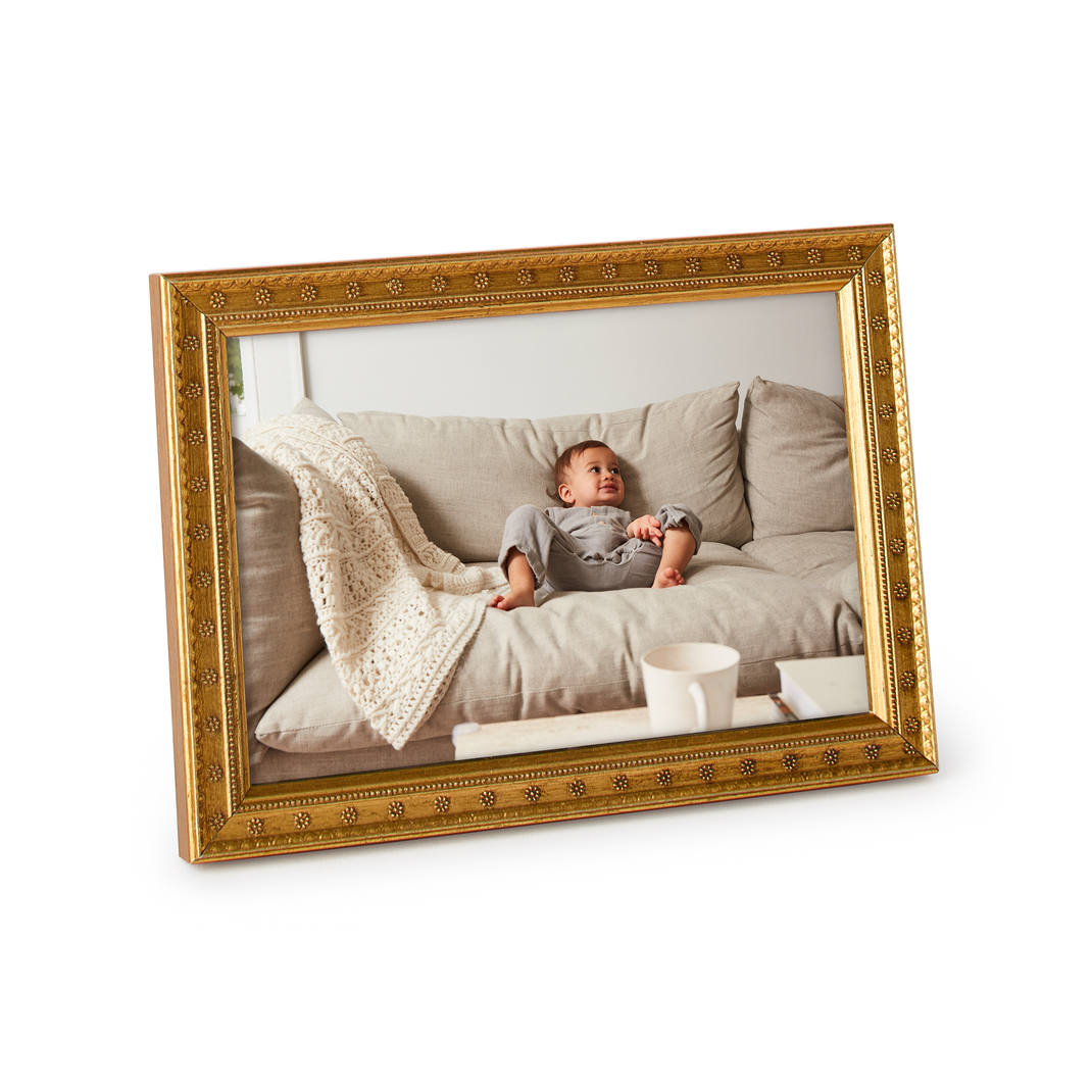Gold frame