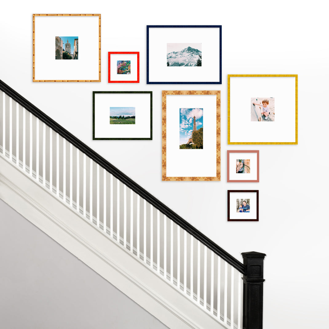 The Up the Stairs Gallery Wall