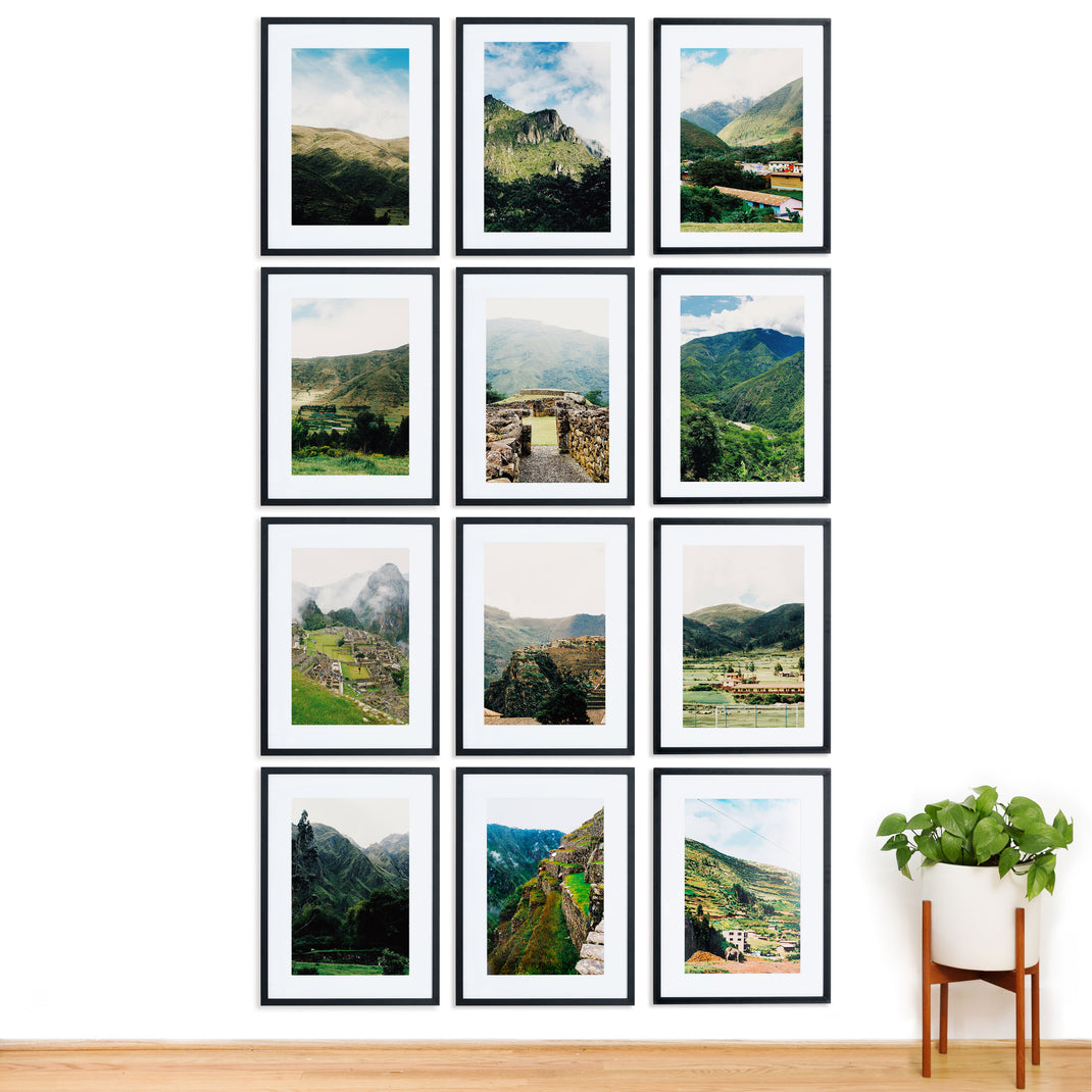 Floor to Ceiling Gallery Wall