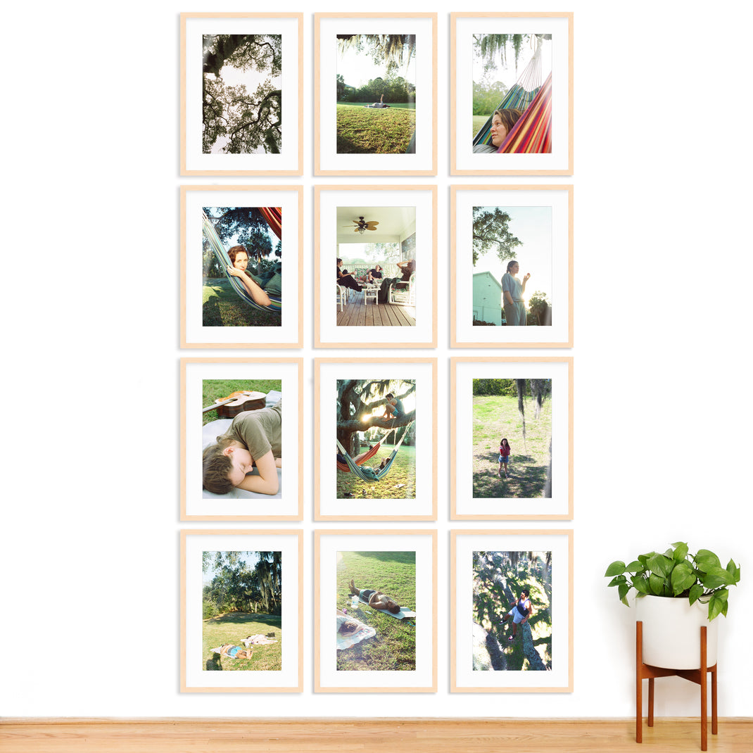 Floor to Ceiling Gallery Wall