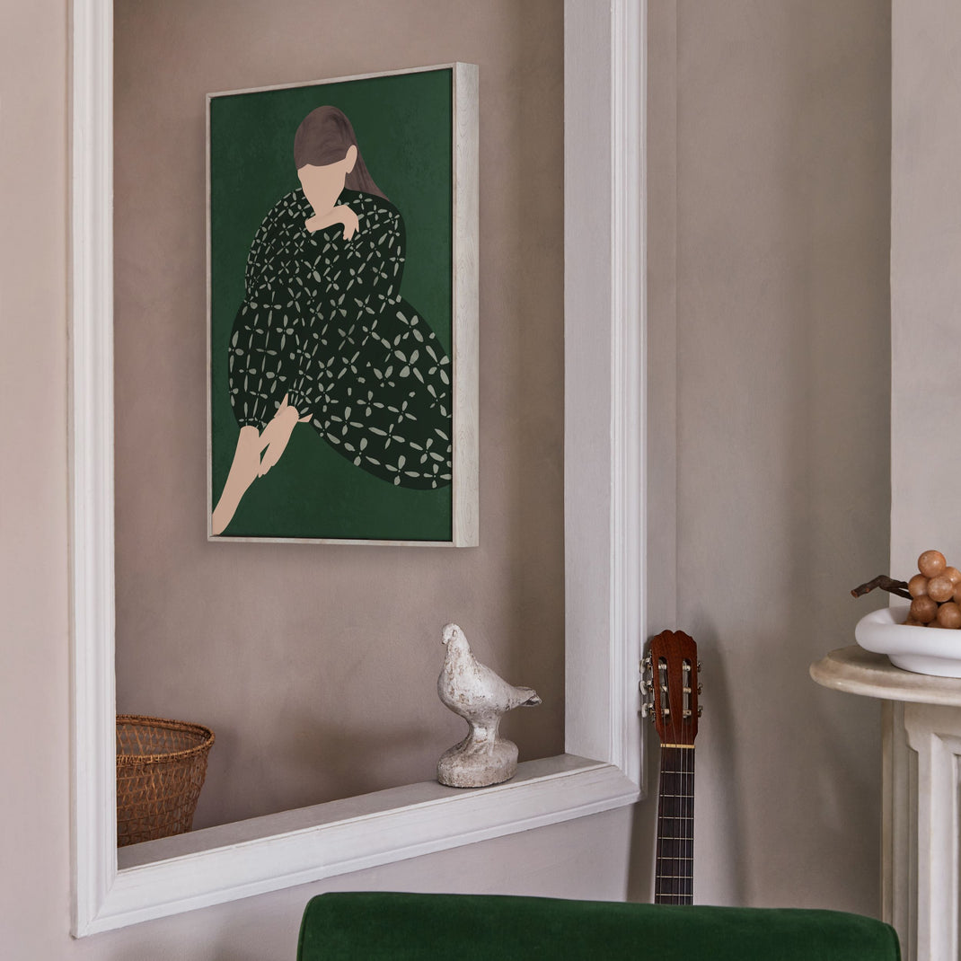 Bleached Maple Canvas