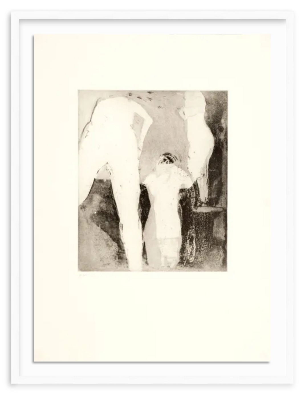400214853971 - Sin título (triángulo negro)' print by Imelda Ferrer