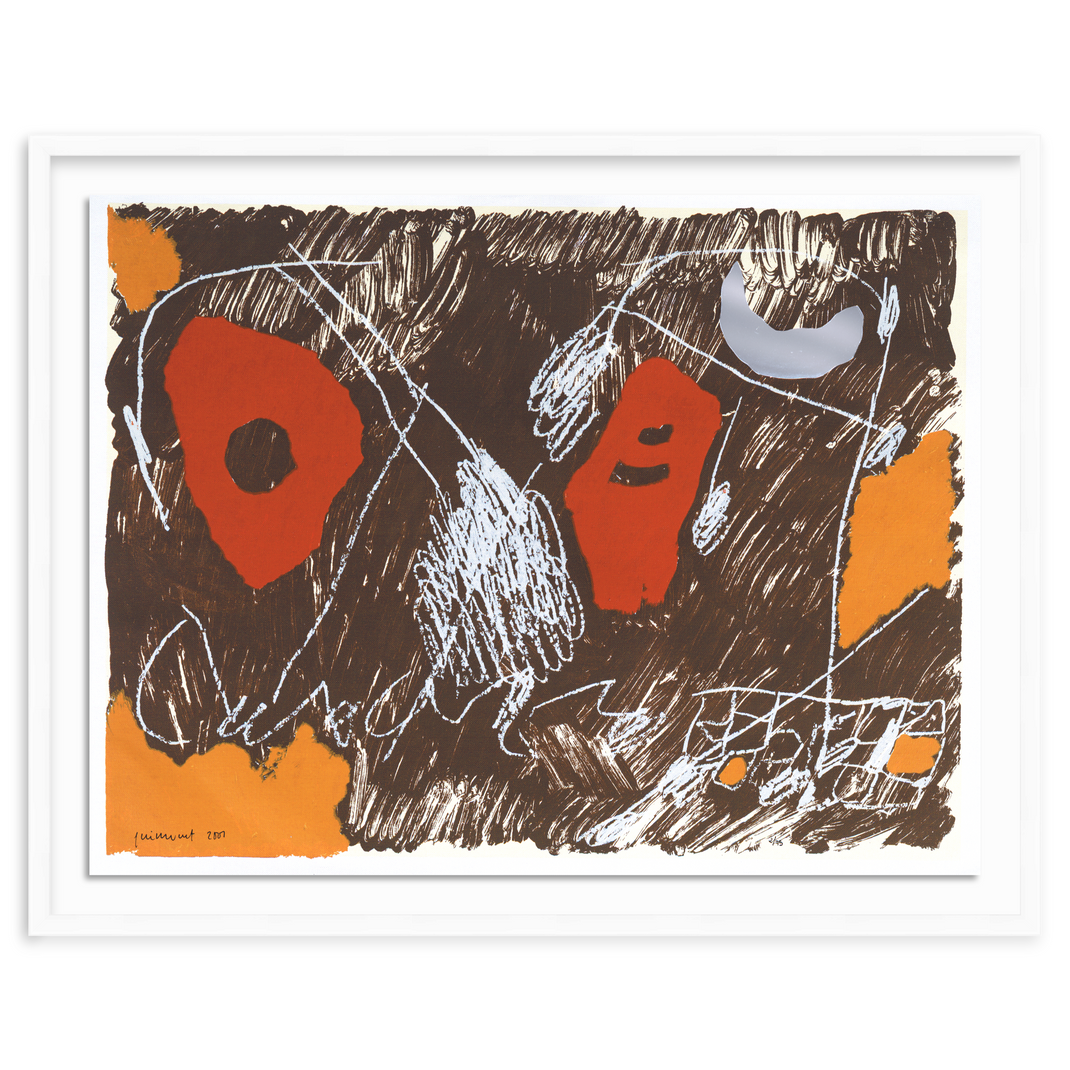 400214855968 - Guix i lluna' print by Josep Guinovart Bertán