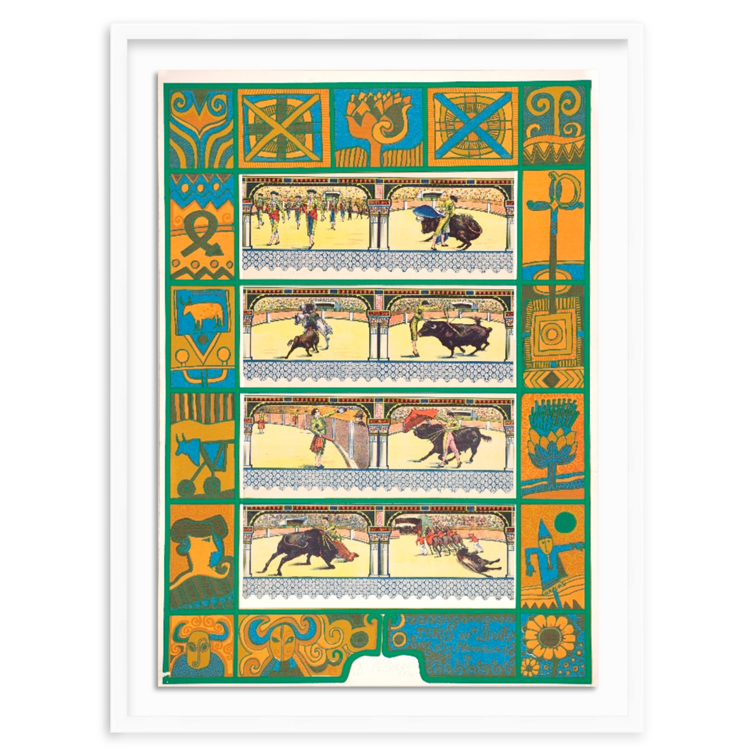 400214876956 - Toros en Sevilla que maravilla' print by Juan Romero Fernández