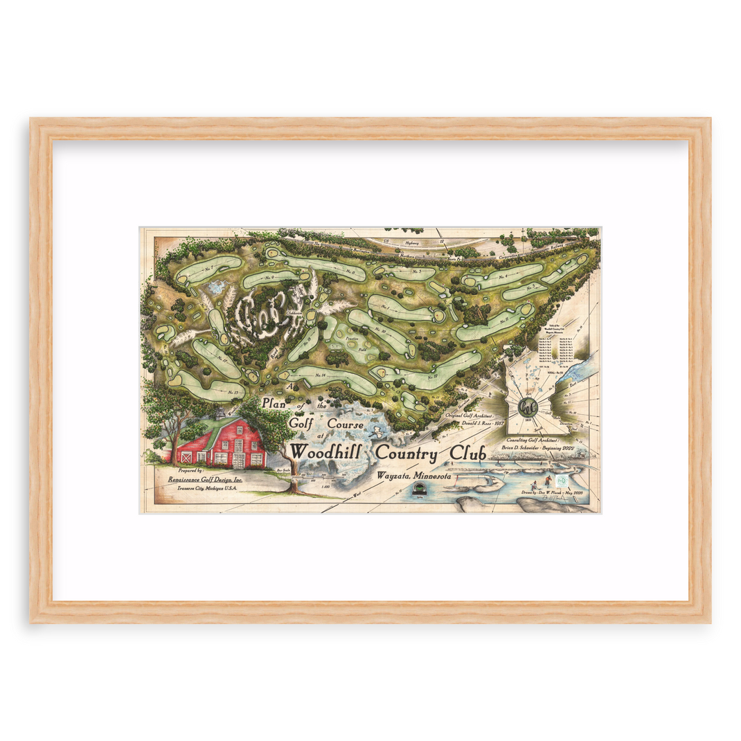 Premium: Golf Course Map (Color)