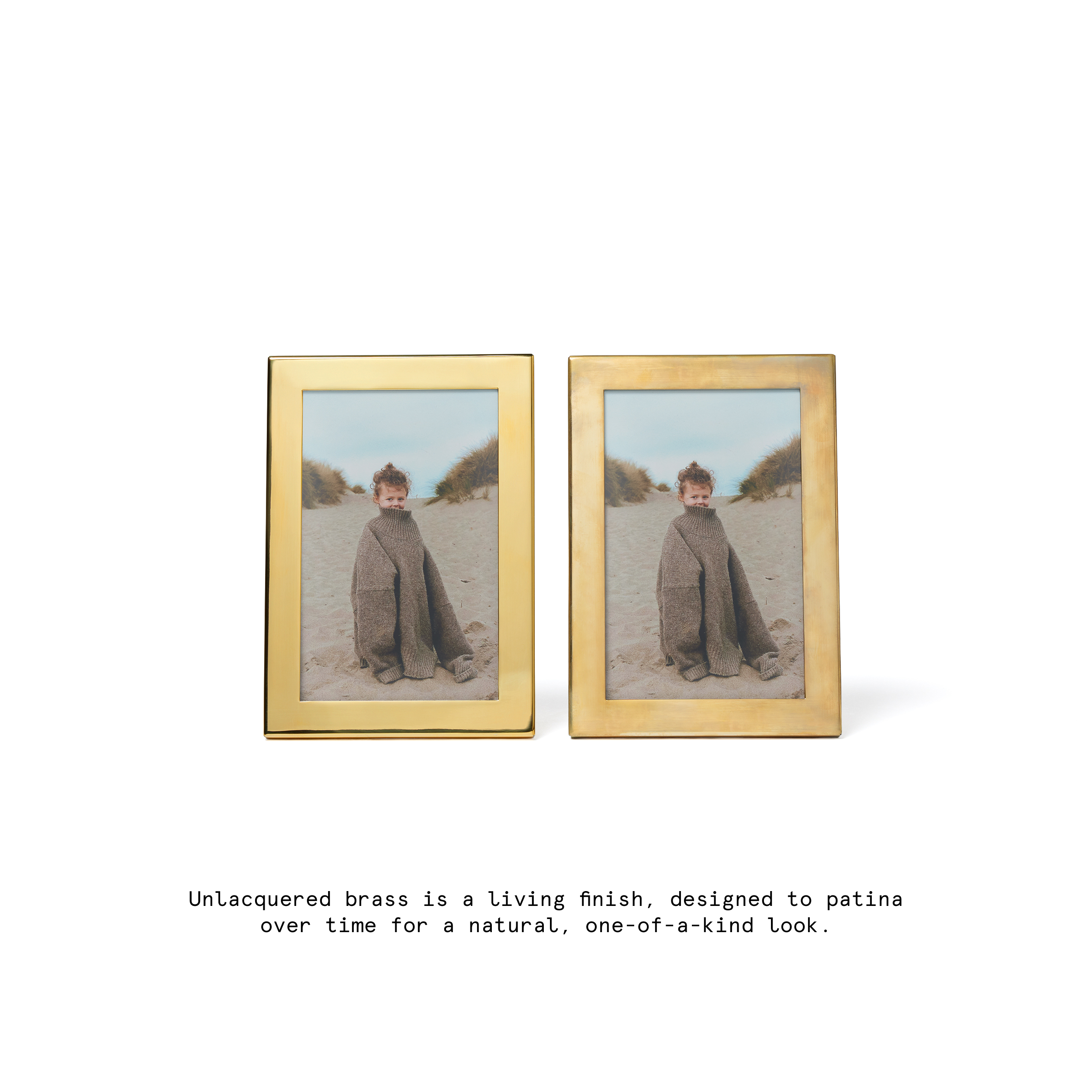 Fine Metal Frame Brass: 9x11 – Framebridge