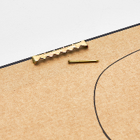 Hanging hardware appropriate for your frame size
